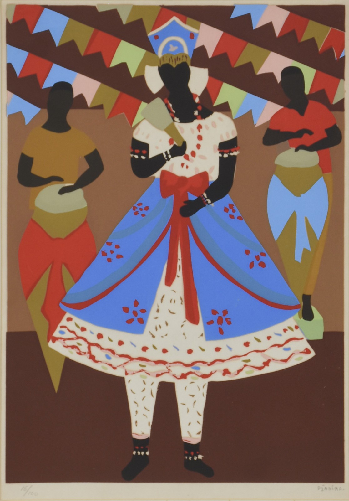 Djanira (1914-1979), Orixá Iansã - foto 1 de 5