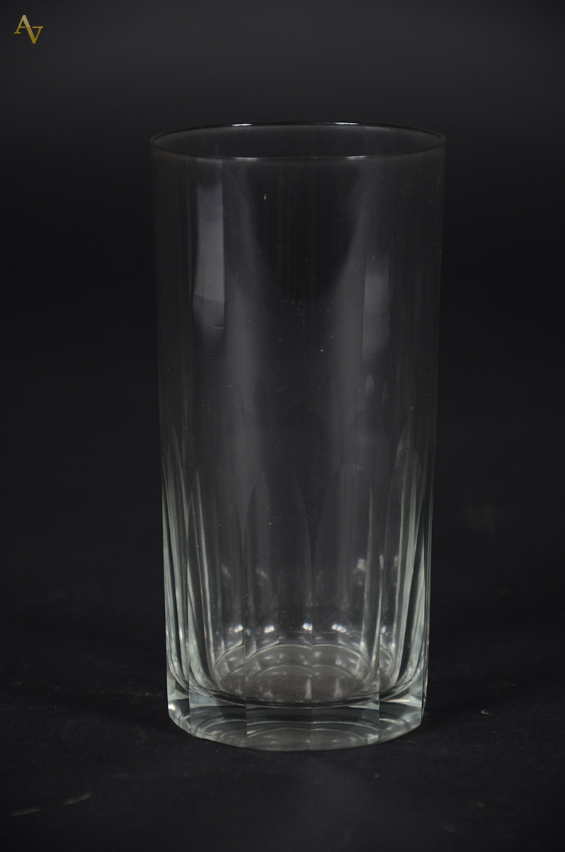 Seis copos longos para whisky de cristal lapidação dedão - Altura 15... - foto 2 de 2
