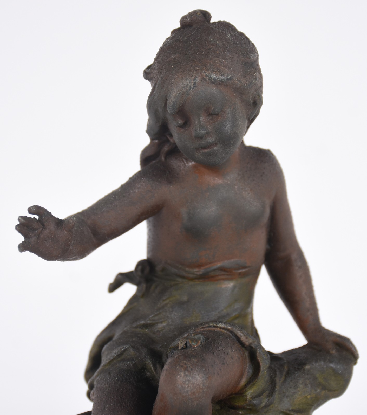 Auguste Moreau (1834-1917), Petite fille a la mouche - foto 2 de 8