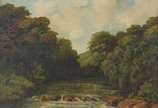 SYLVIO KARASAVAS (1905-1980), Paisagem - Óleo sobre tela.