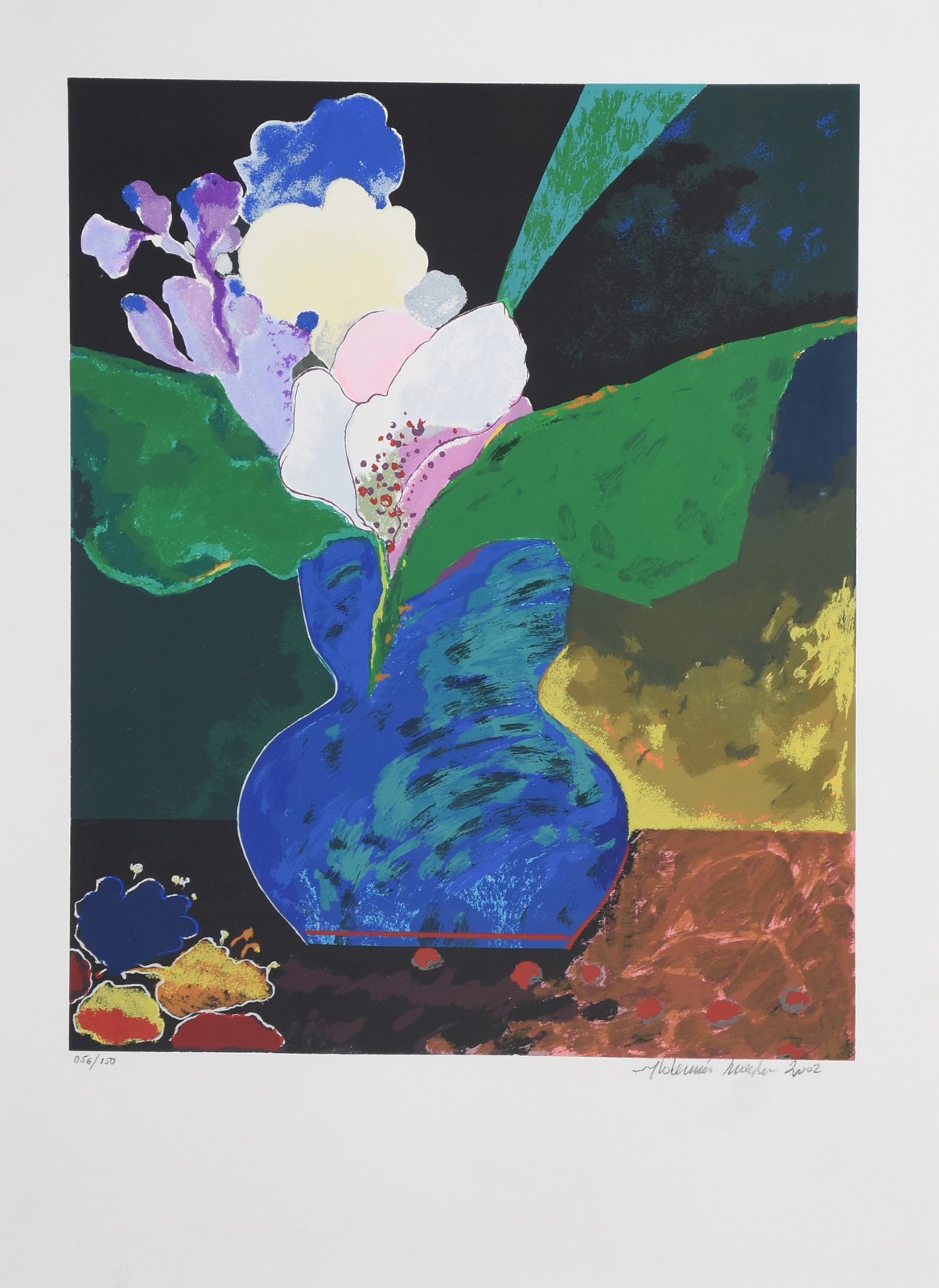 Aldemir Martins (1922-2006), Vaso de Flores - foto 1 de 5