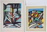 Aldo Bonadei (1906-1974),  - Gravuras 17/80 - datado de 1971;
Gravura 7/100 - datado de 1971.