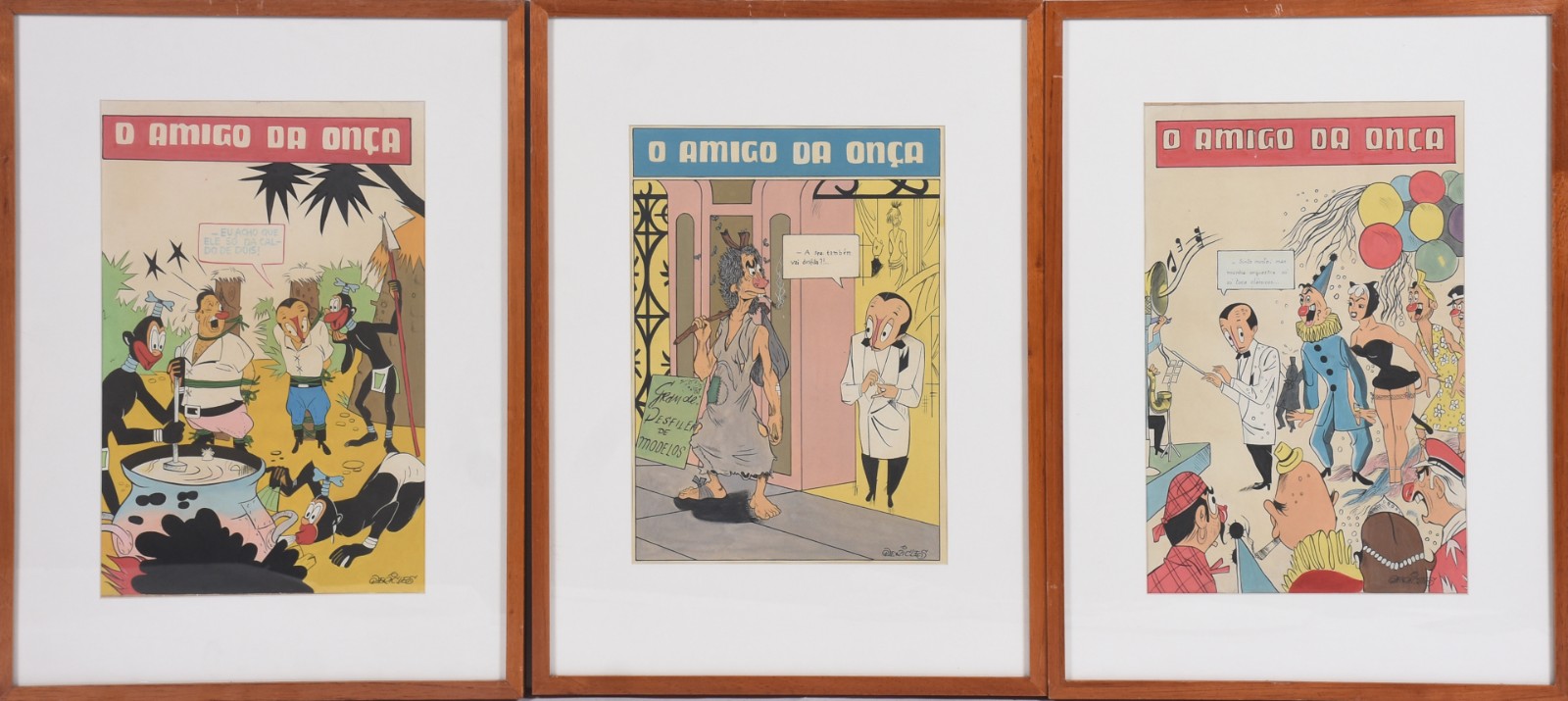 Péricles (1924-1961), “Amigo da Onça” - foto 1 de 8