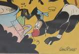 Péricles (1924-1961), “Amigo da Onça” - Tres capas para Revista “Amigo da Onça” (medindo 38 x 26 cm. cada).