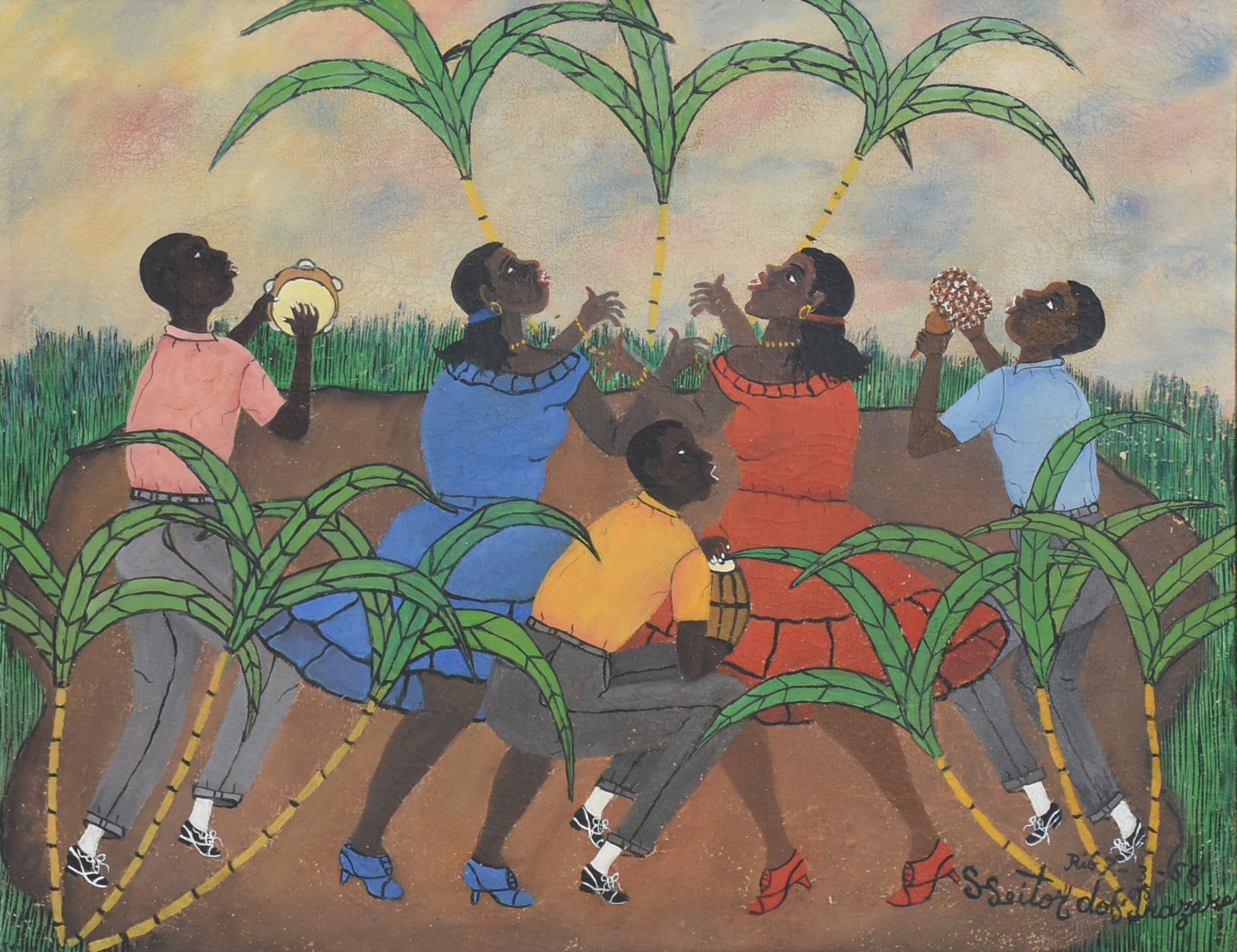 Heitor dos Prazeres (1898-1966), Samba no Canavial - foto 1 de 5