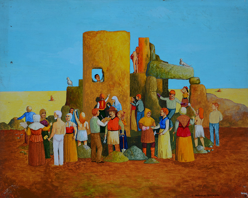 BORGERTH - Torre - ast - 33 x 41 - 1997 - foto 1 de 2