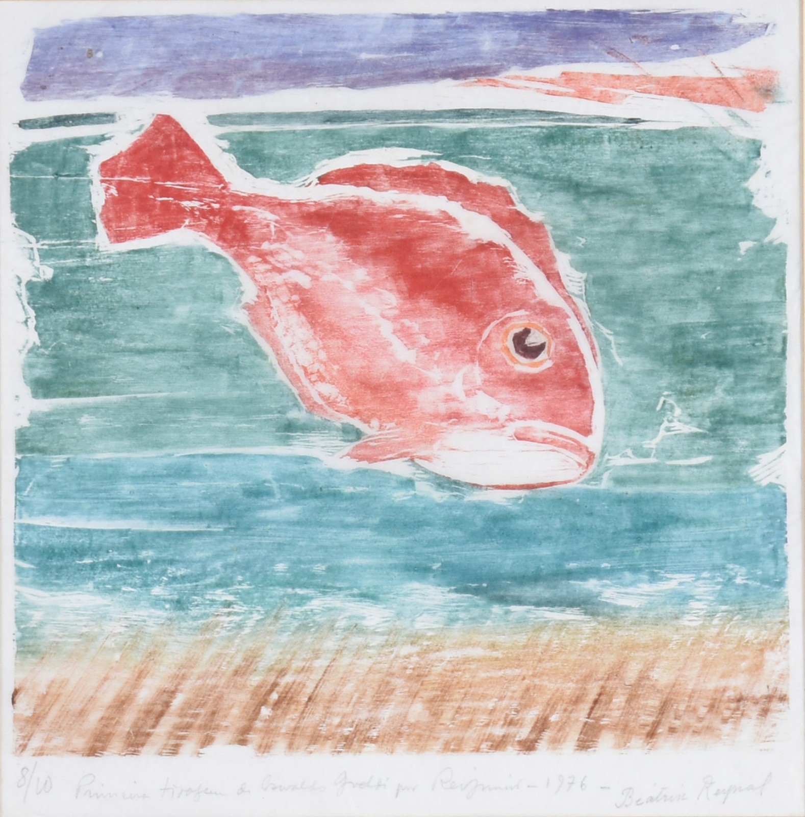 Oswaldo Goeldi (1895-1961), Peixe - foto 1 de 5