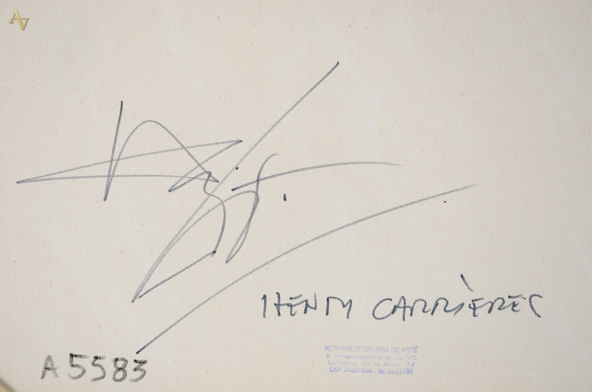 HENRI CARRIERES (1947) - Natureza morta - ost - 50 x 60 - foto 4 de 4