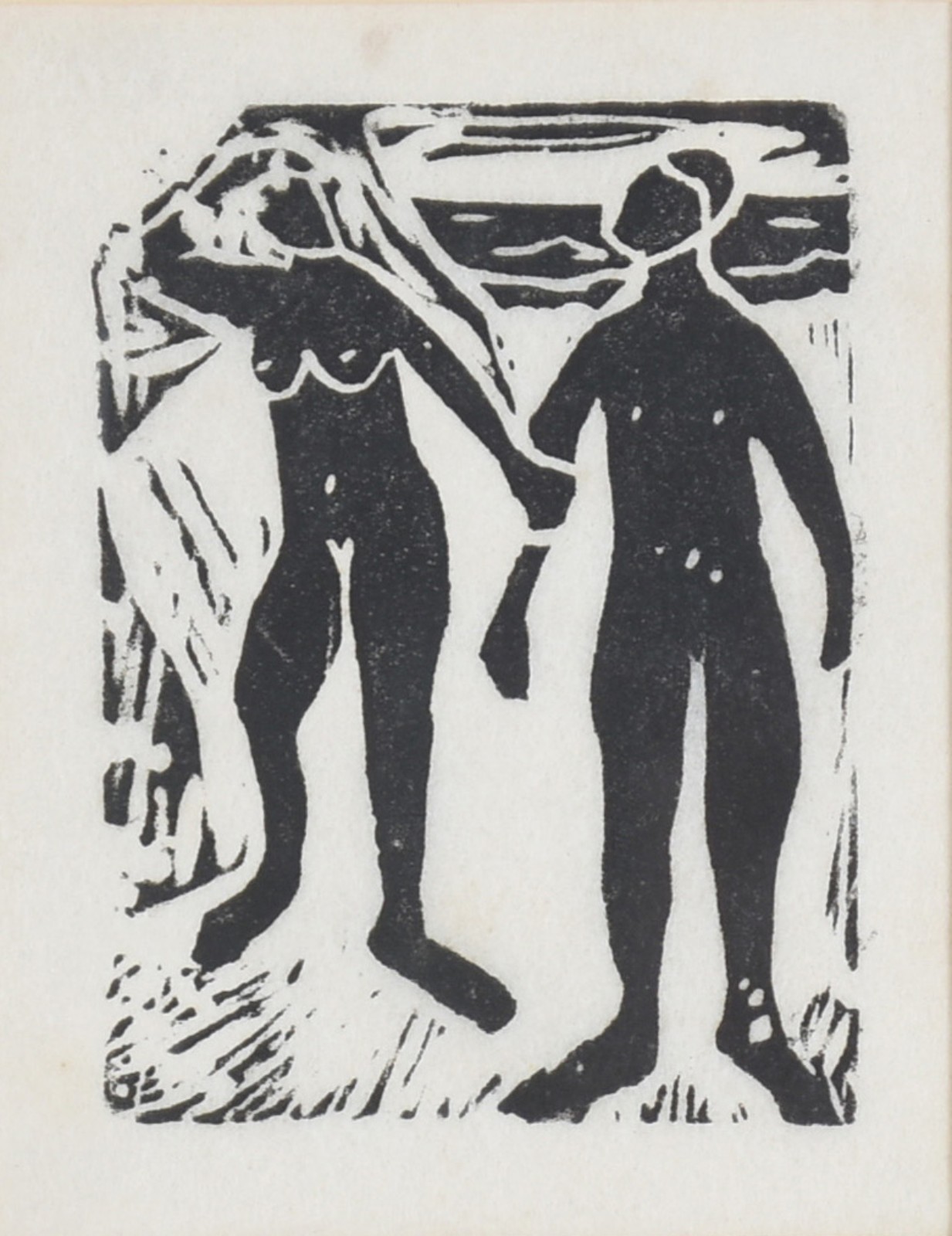 Djanira (1914-1979), Duas figuras nuas - foto 1 de 4