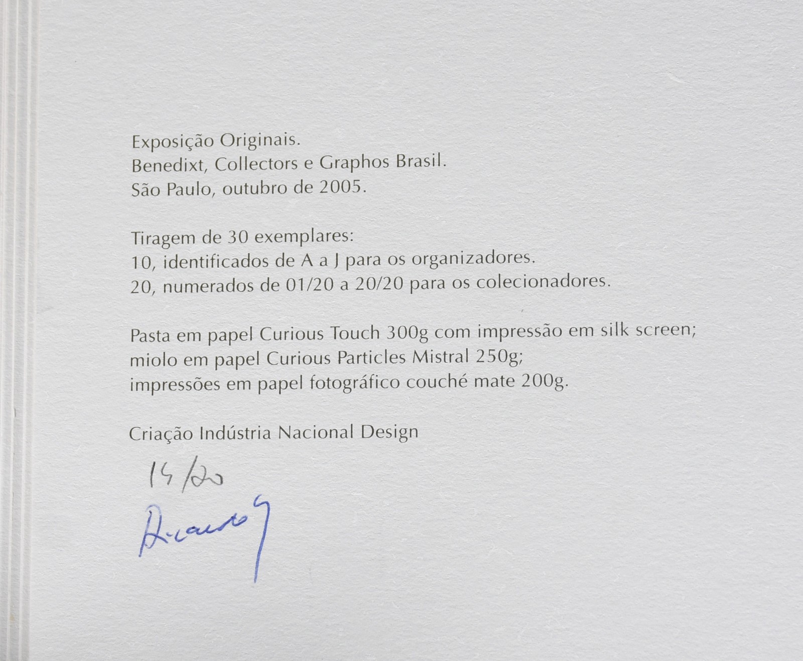Livro-Catálogo "Tenreiro - Originais" - Tiragem de 30 exemplares... - foto 8 de 8