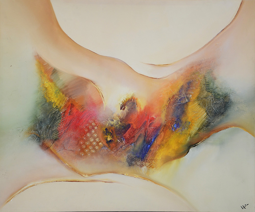 MYRIAM MEDEIROS - Abstrato - ost - 80 X 100 - foto 1 de 2