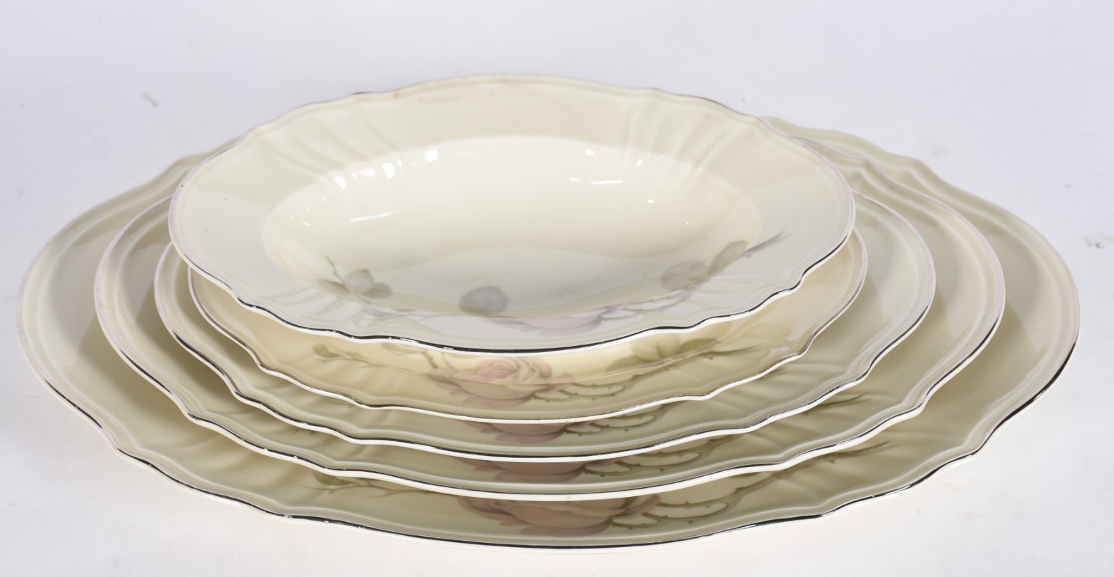Aparelho de jantar, chá e café de porcelana alemã Rosenthal composto... - foto 3 de 8