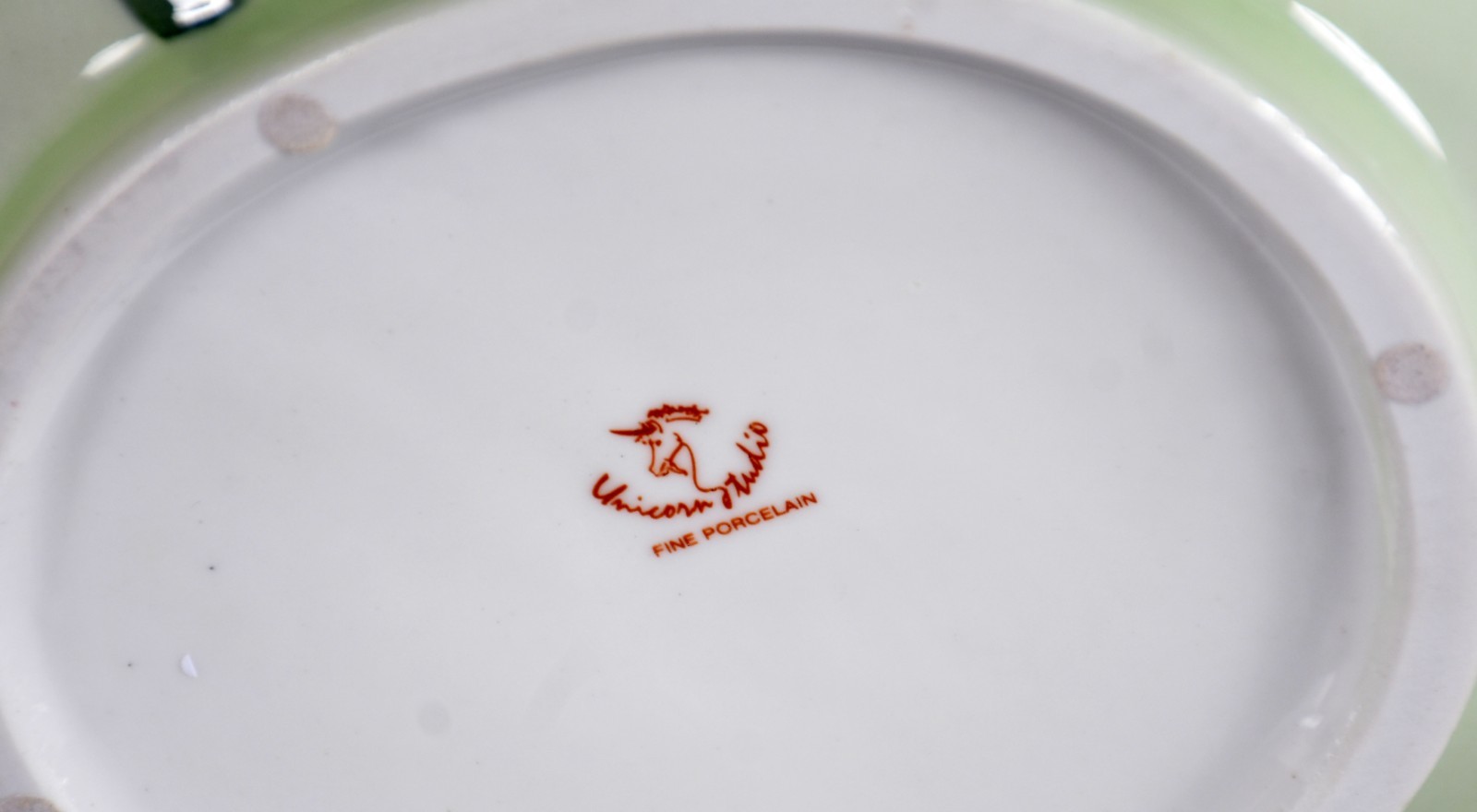 Vaso de porcelana americana no estilo Art Nouveau com figura feminina... - foto 4 de 5