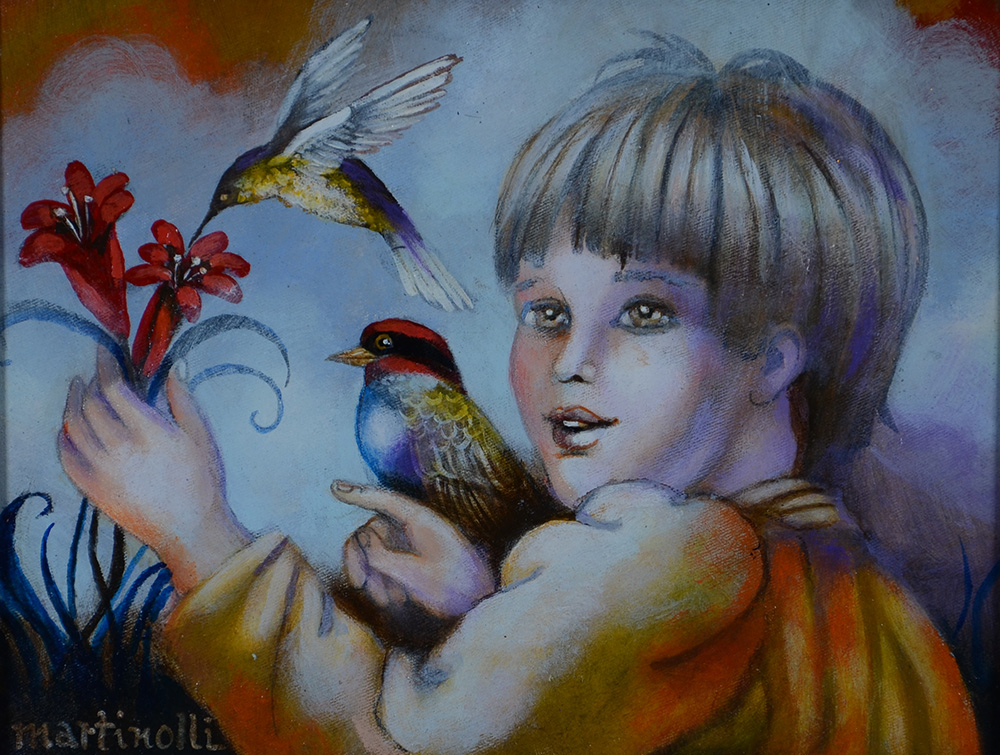 SERGIO MARTINOLLI - O universo em uma flor - ost - 20 x 26 - foto 1 de 2