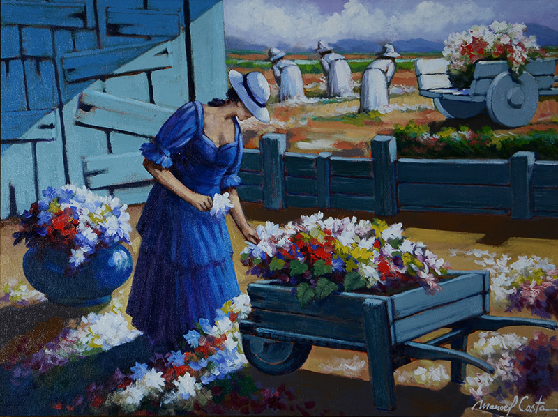 MANOEL COSTA - Florista - ost - 60 x 80 - foto 1 de 2