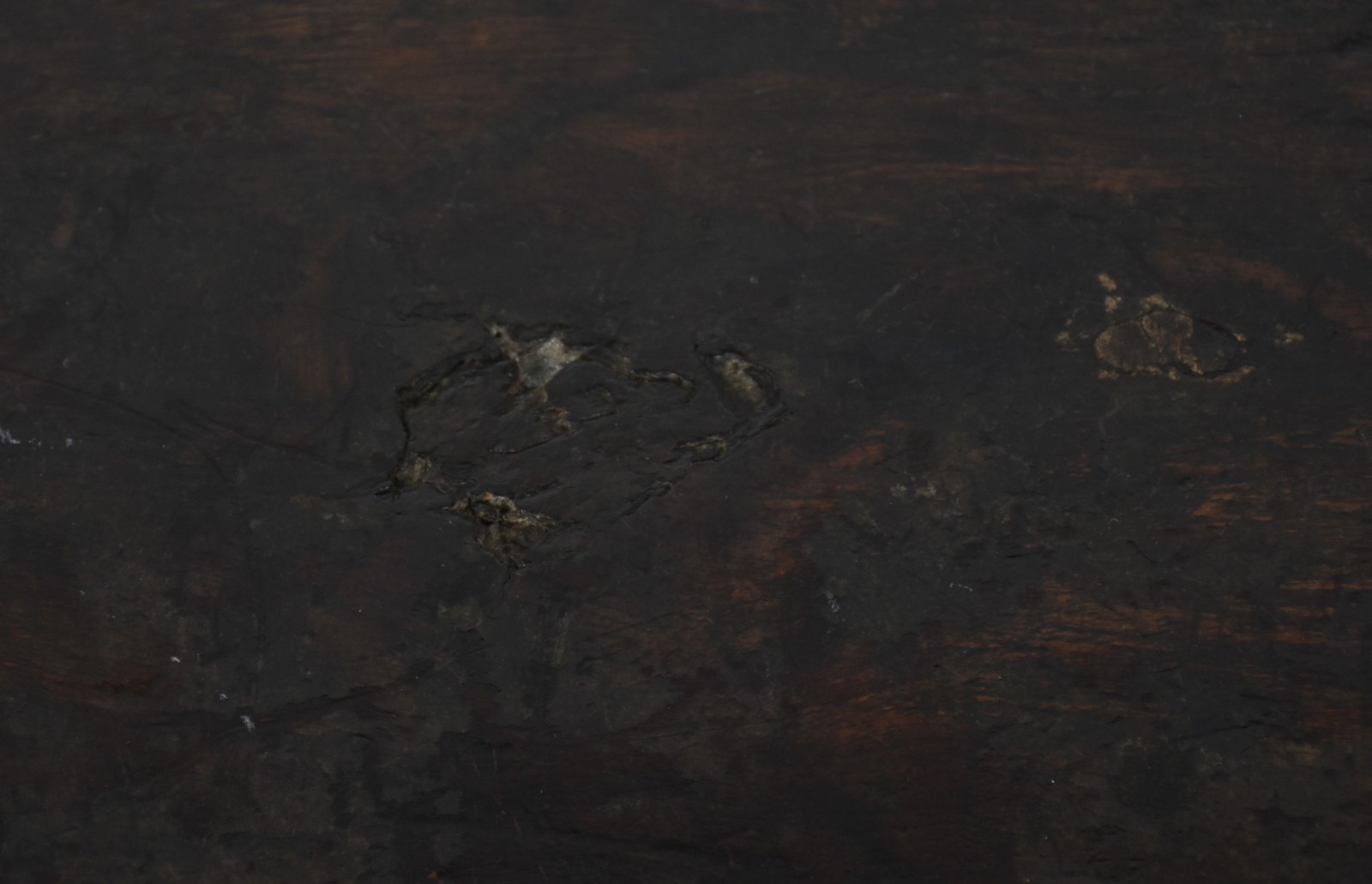 Console de madeira nobre, uma gaveta, pernas frontais arqueadas... - foto 3 de 5