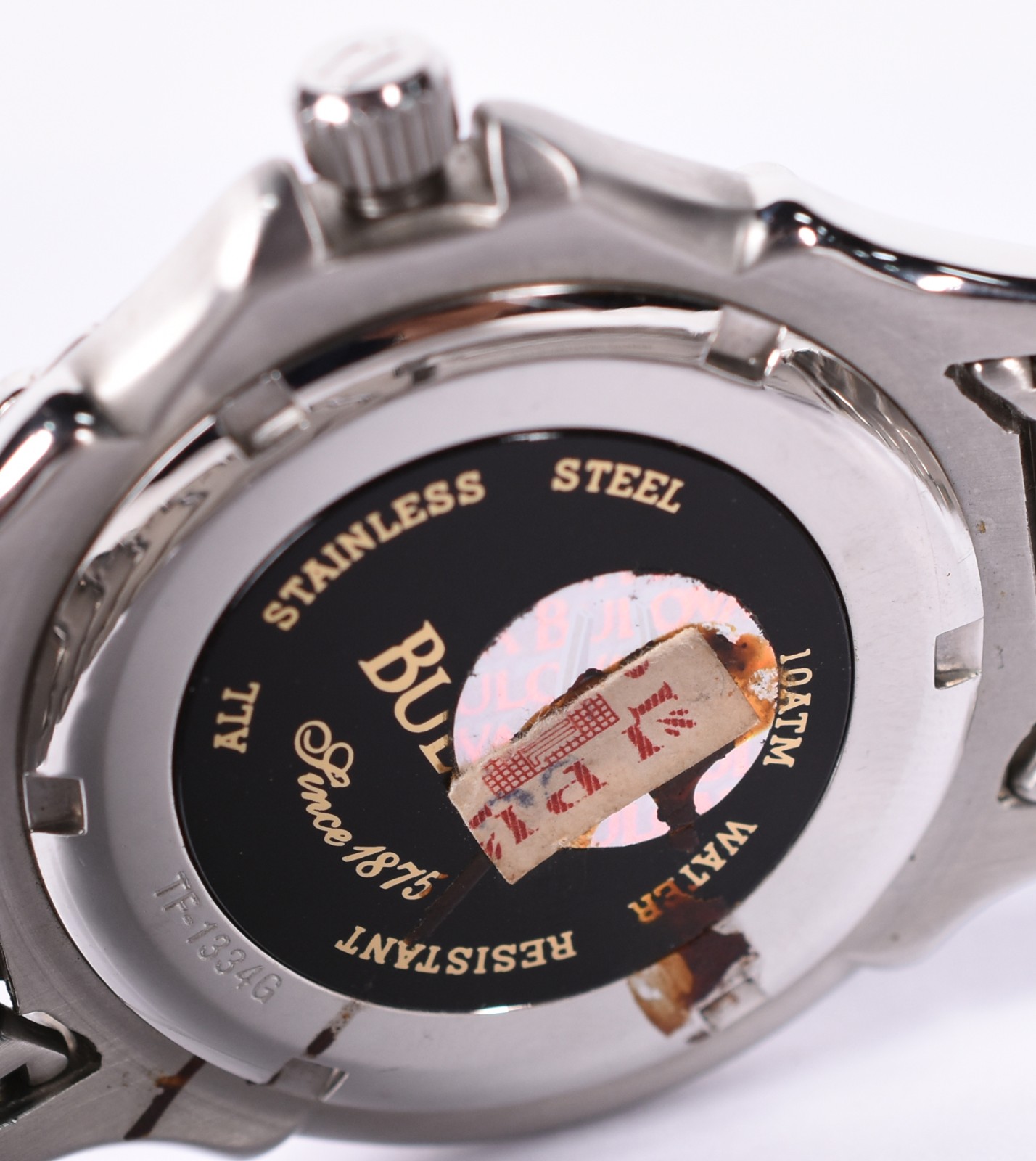 Relógio Bulova Marina Star 100m, caixa e pulseira em aço, mostrador... - foto 4 de 11