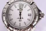 Relógio Bulova Marina Star 100m, caixa e pulsei... - Relógio Bulova Marina Star 100m, caixa e pulseira em aço, mostrador na cor branca, com calendário, ponteiros florescentes, acompanha caixa e doc...