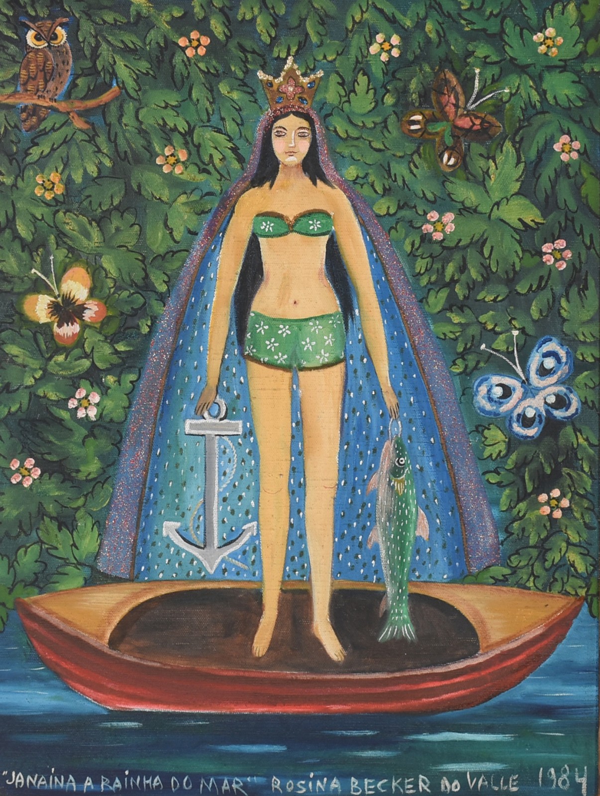 Rosina Becker do Valle (1914-2000), Janaína A Rainha do Mar - foto 1 de 4