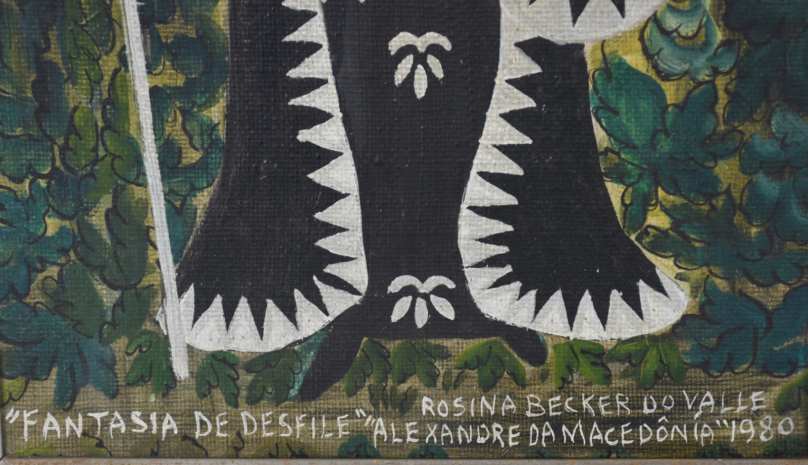 Rosina Becker do Valle (1914-2000), Fantasia de desfile, Alexandre da Macedônia, 1980; - foto 2 de 4