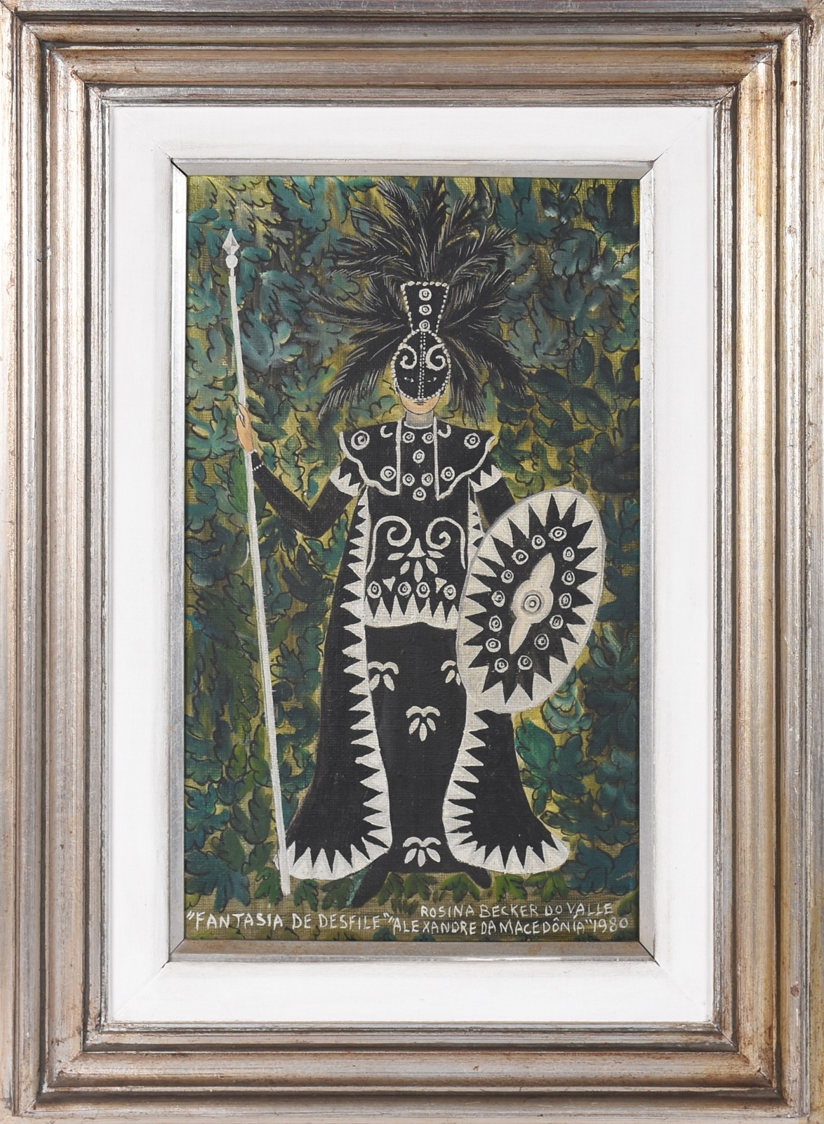 Rosina Becker do Valle (1914-2000), Fantasia de desfile, Alexandre da Macedônia, 1980; - foto 3 de 4