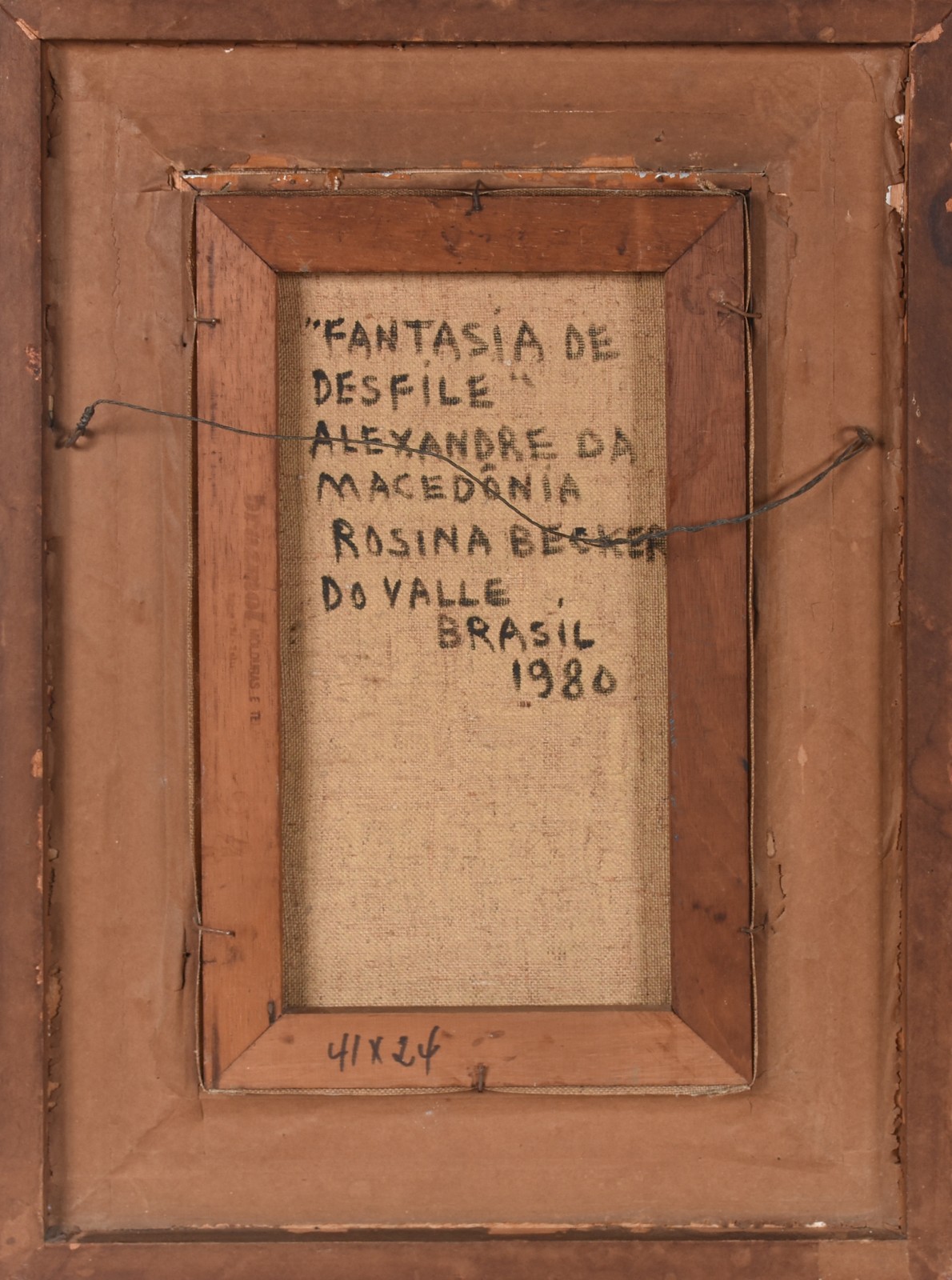 Rosina Becker do Valle (1914-2000), Fantasia de desfile, Alexandre da Macedônia, 1980; - foto 4 de 4