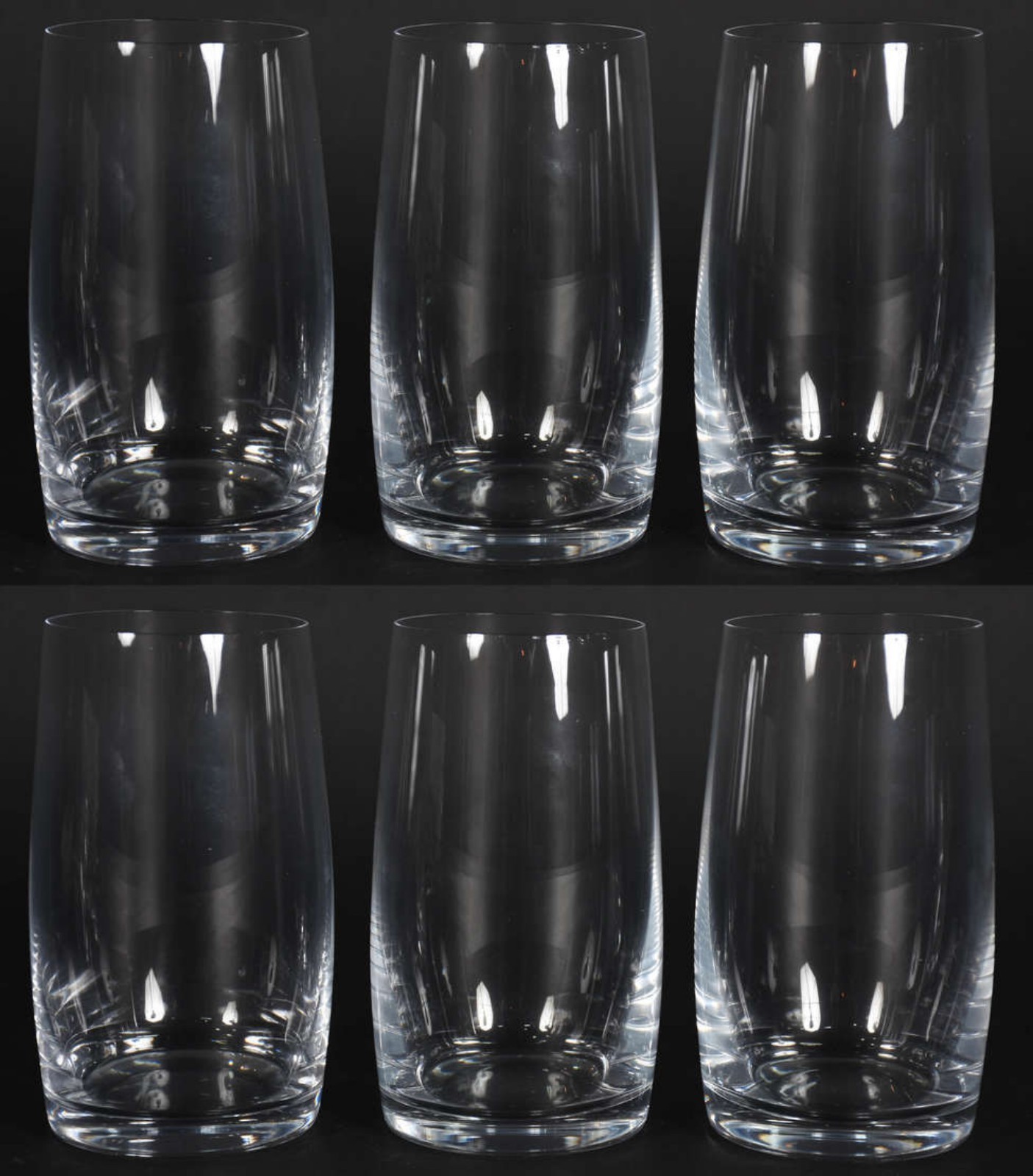 Seis copos de cristal para long drink, 380 ml. - foto 2 de 2