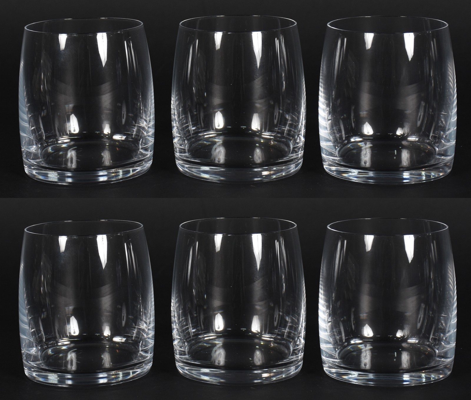 Seis copos de cristal para whisky, 280 ml. - foto 2 de 2