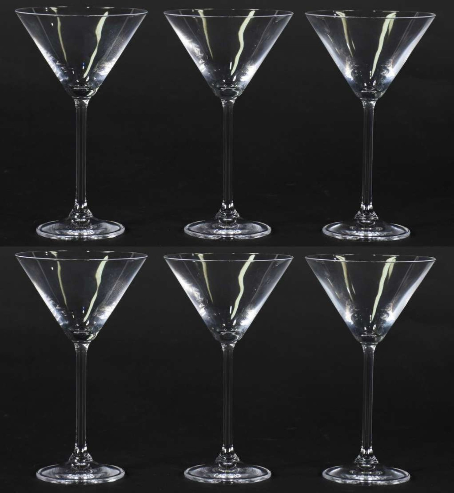Seis taças de cristal para Dry Martíni, 150 ml. - foto 3 de 3