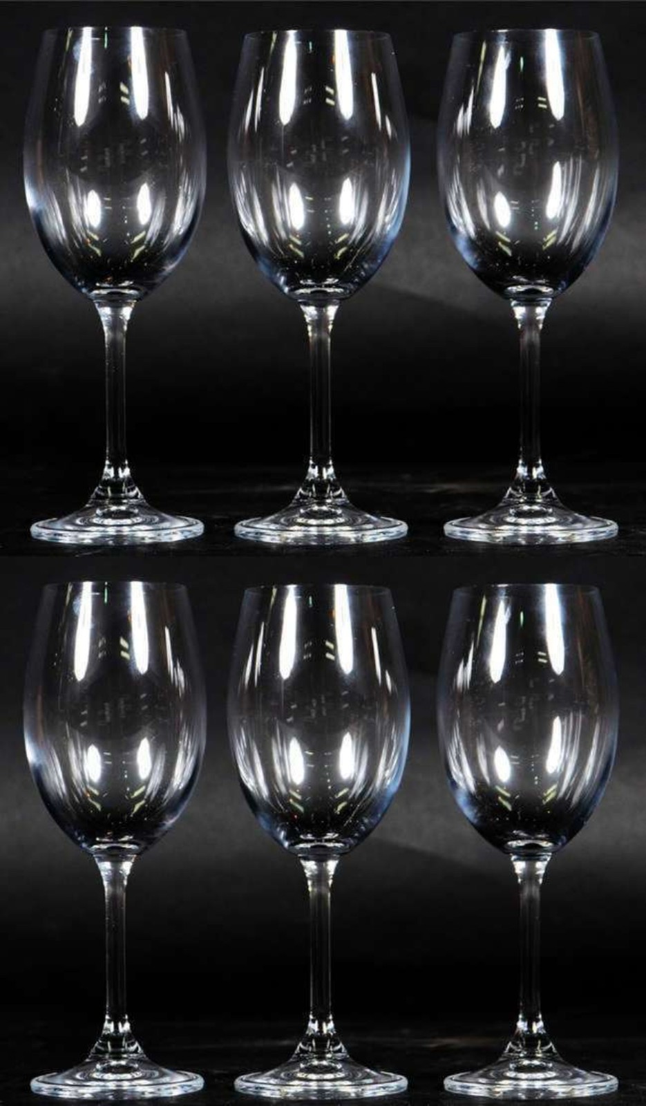 Seis taças de cristal para vinho branco, 230 ml. - foto 1 de 2