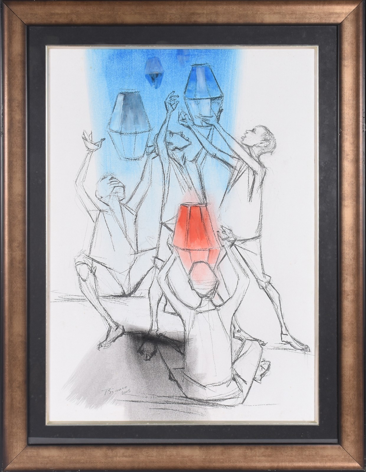 Enrico Bianco (1918-2013), Soltando balão - foto 2 de 4