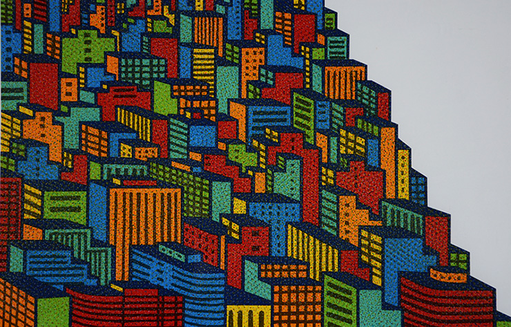 CLAUDIO TOZZI - Cidades - Serigrafia 121/150 - 38,5 x 59,5 cm - foto 1 de 2