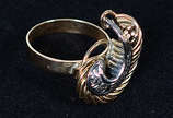 Anel de ouro 18 k com brilhantes - 6,1 g - Aro 17 - Anel de ouro 18 k com brilhantes - 6,1 g - Aro 17