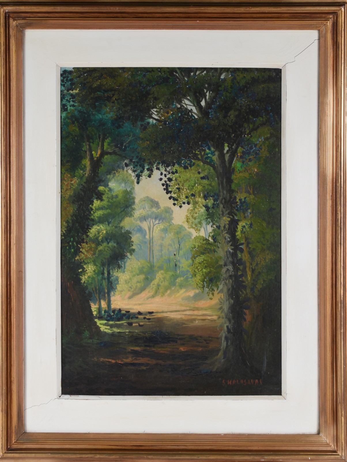SYLVIO KARASAVAS  (1905-1980), Paisagem - foto 2 de 6