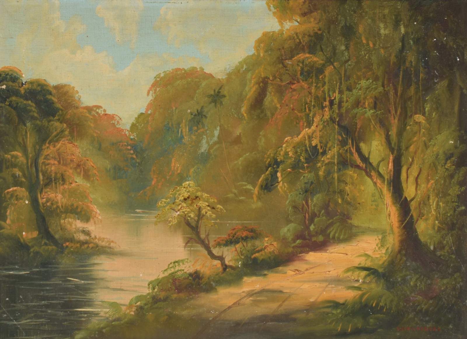 SYLVIO KARASAVAS  (1905-1980), Paisagem - foto 1 de 4
