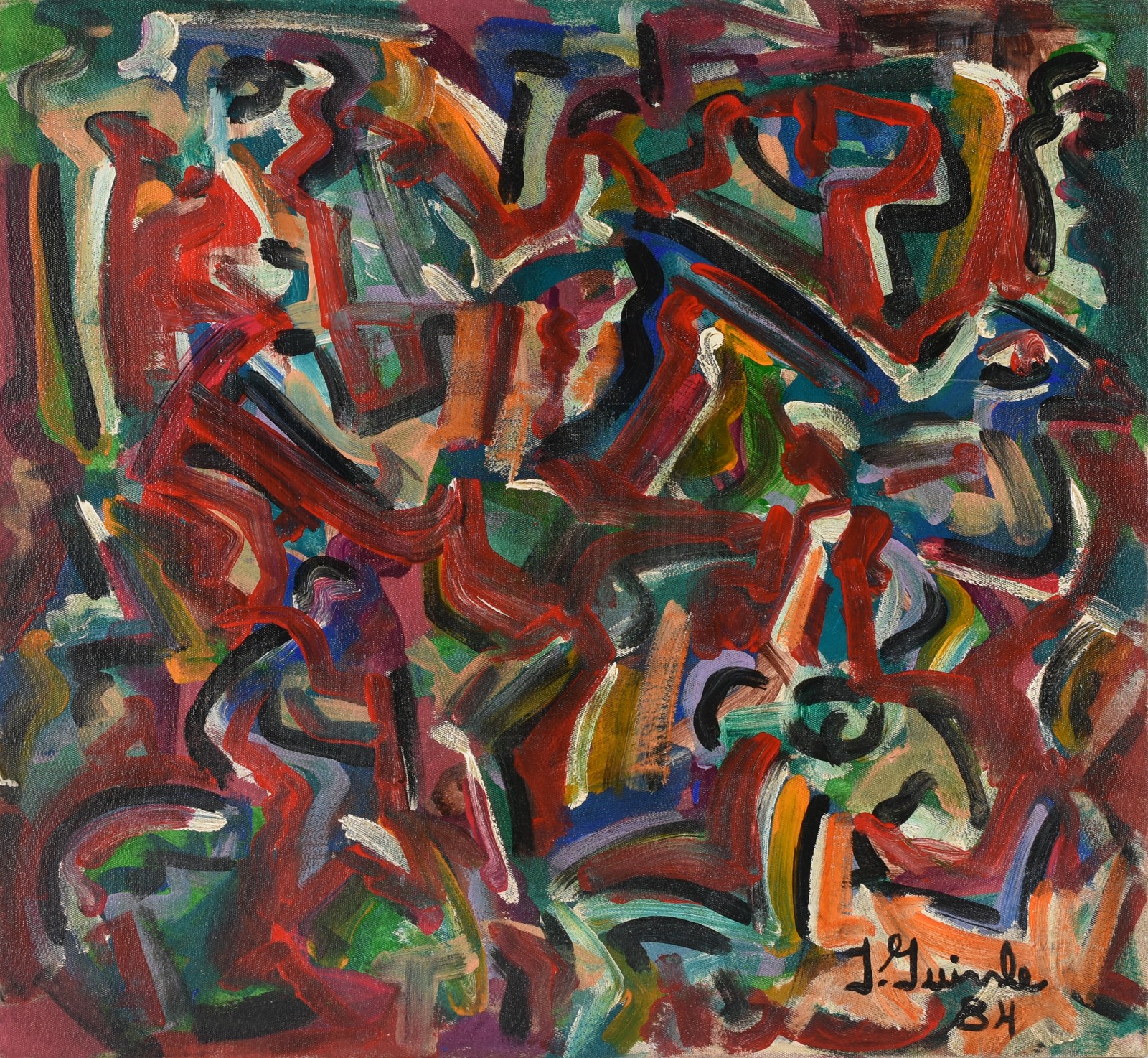 Jorge Guinle (1947-1987), Abstrato - foto 1 de 4