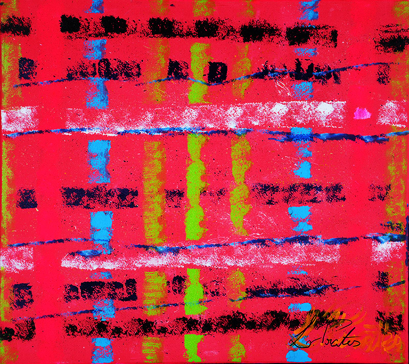 LUCIA PRATES - Abstrato - ost - 80 x 90 - foto 1 de 2