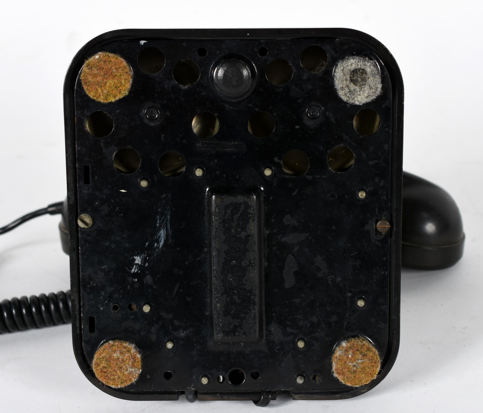 Telefone de baquelite preto, anos 60. - foto 5 de 5