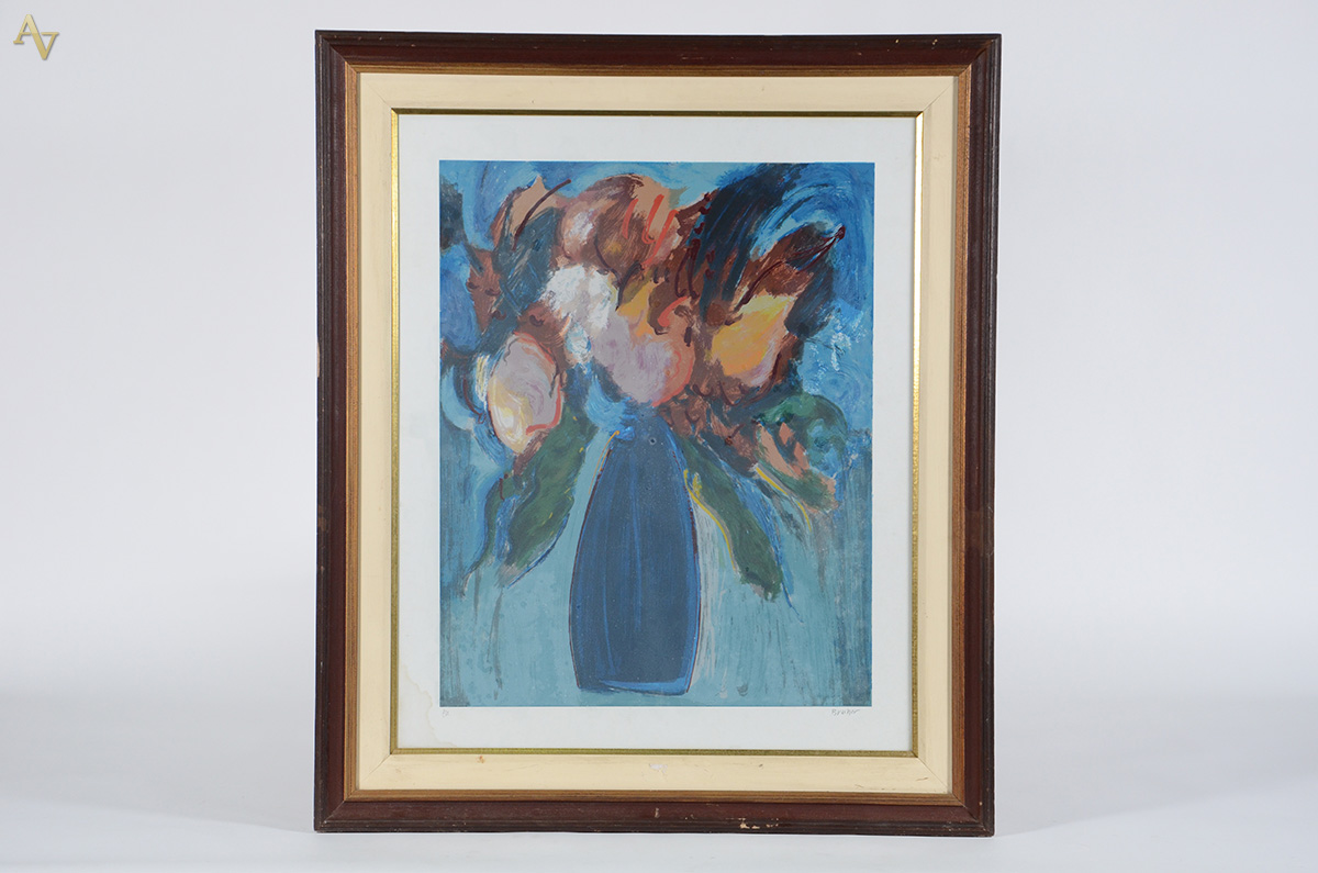 CARLOS BRACHER - Flores - serigrafia P.A. - 84 x 68 - foto 1 de 4