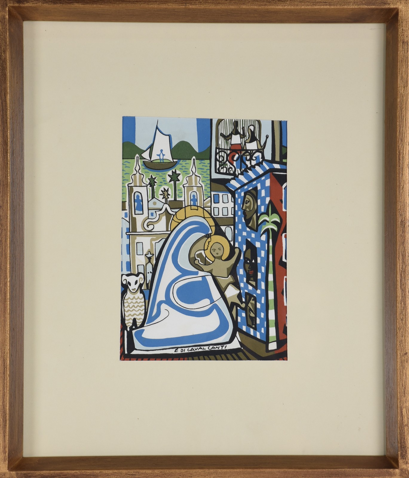 Di Cavalcanti (1897-1976), Madona - foto 2 de 4