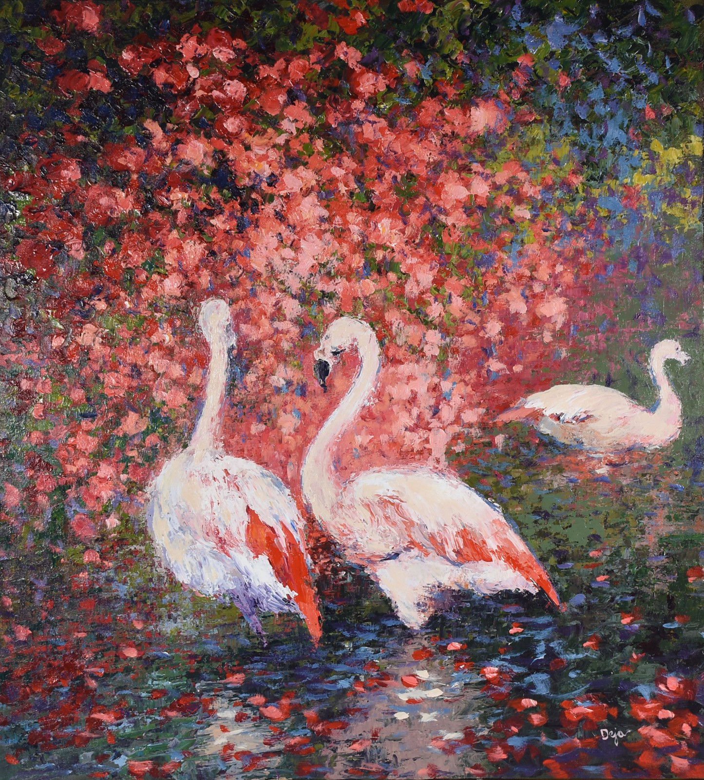 Deja (1959), Flamingos e Flores Vermelhas - foto 1 de 3