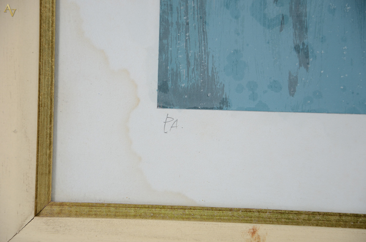 CARLOS BRACHER - Flores - serigrafia P.A. - 84 x 68 - foto 4 de 4