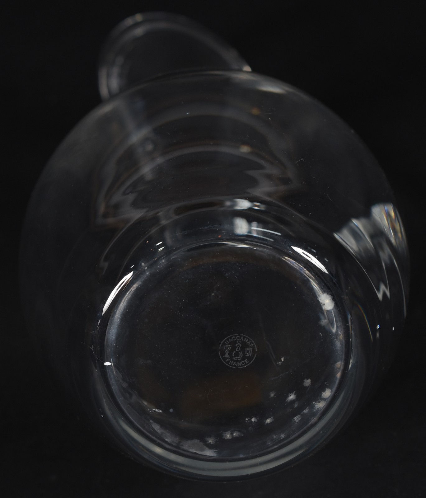 Decanteur de cristal Baccarat marcado (com mofo no fundo). - foto 3 de 5