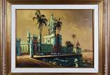 Raimundo Botêlho (1946), Ilha Fiscal - Óleo sobre tela.