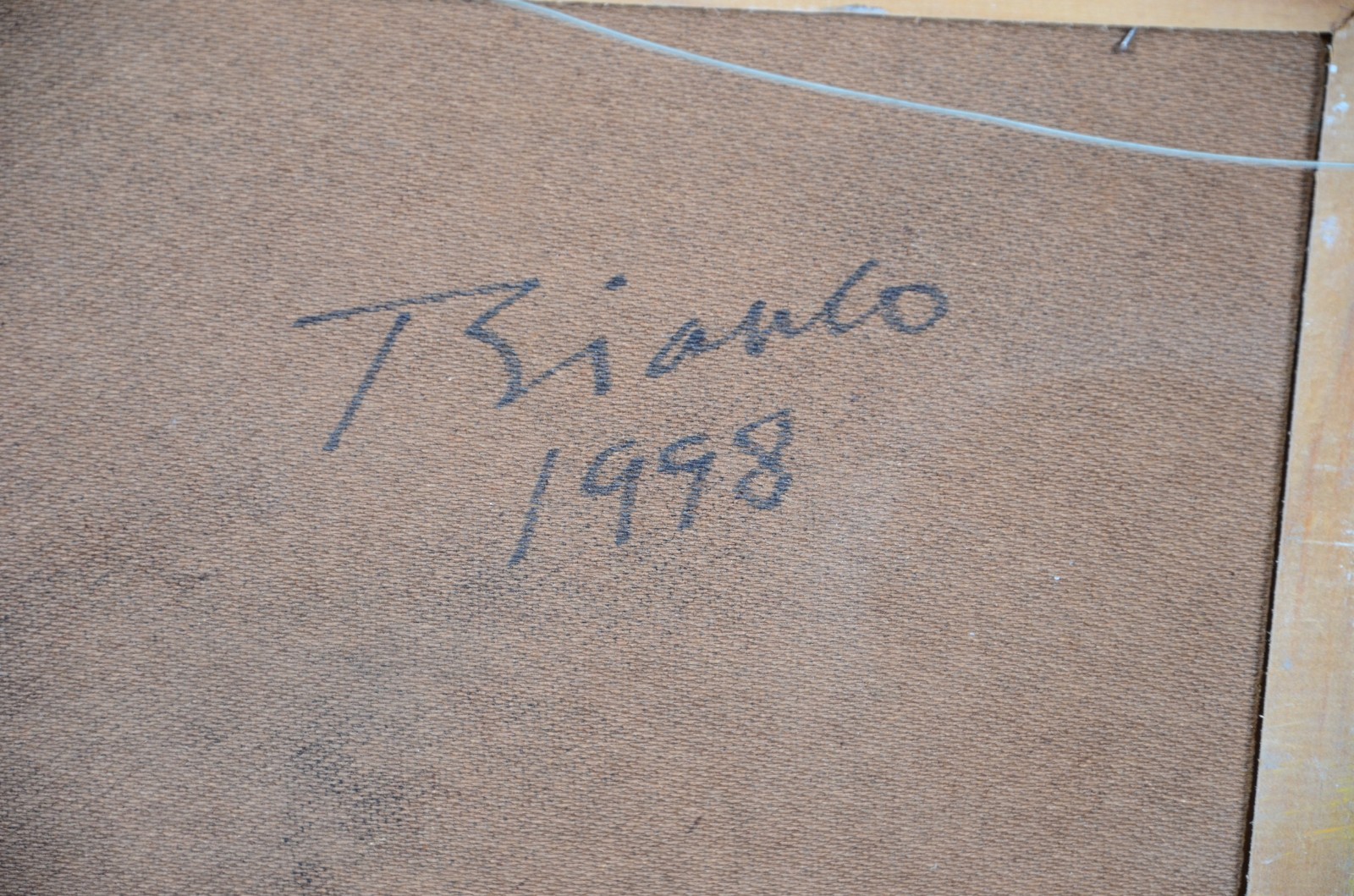 Enrico Bianco (1918-2013), Menino com Carneiro - foto 4 de 4