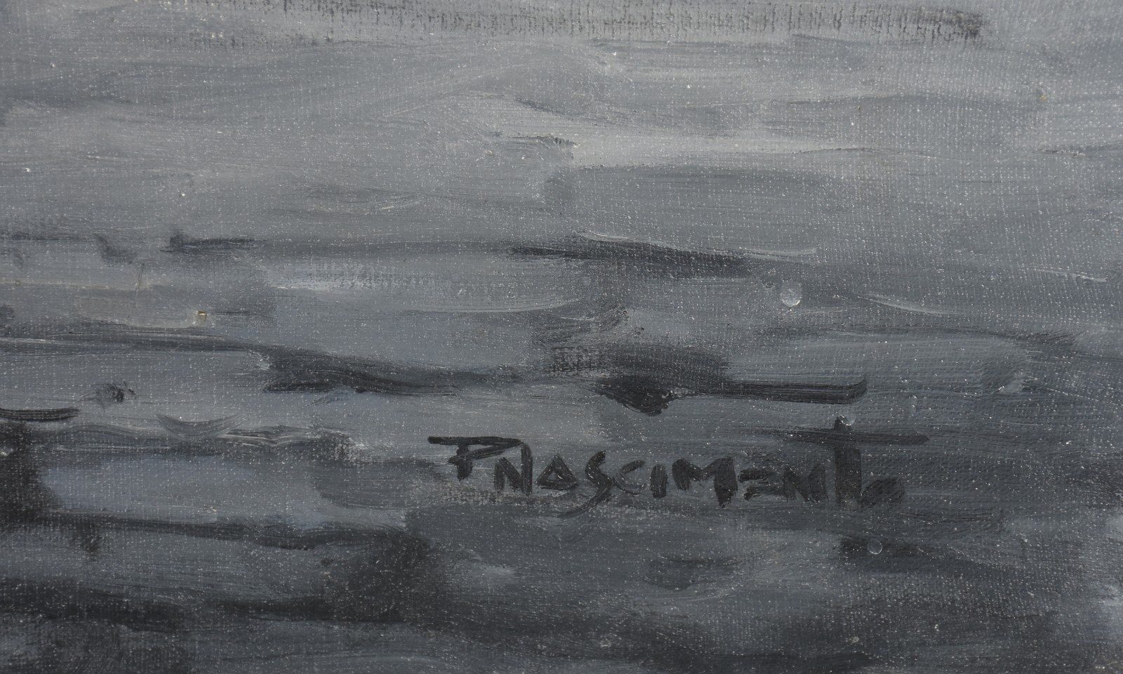 Óleo sobre tela (sem moldura). - foto 2 de 3