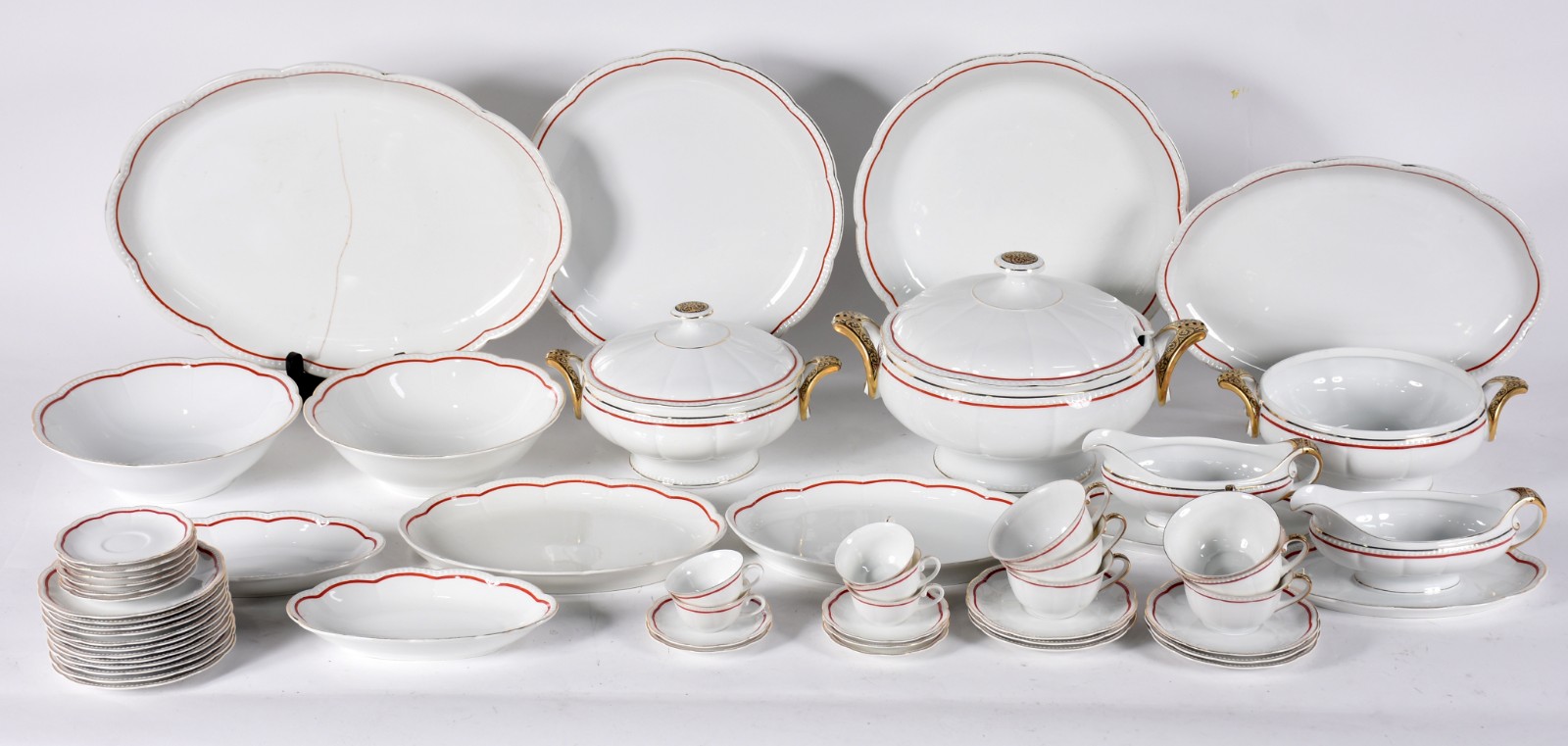 Serviço de jantar de porcelana alemã Selb Bavaria, Carl Sundfeld... - foto 2 de 11