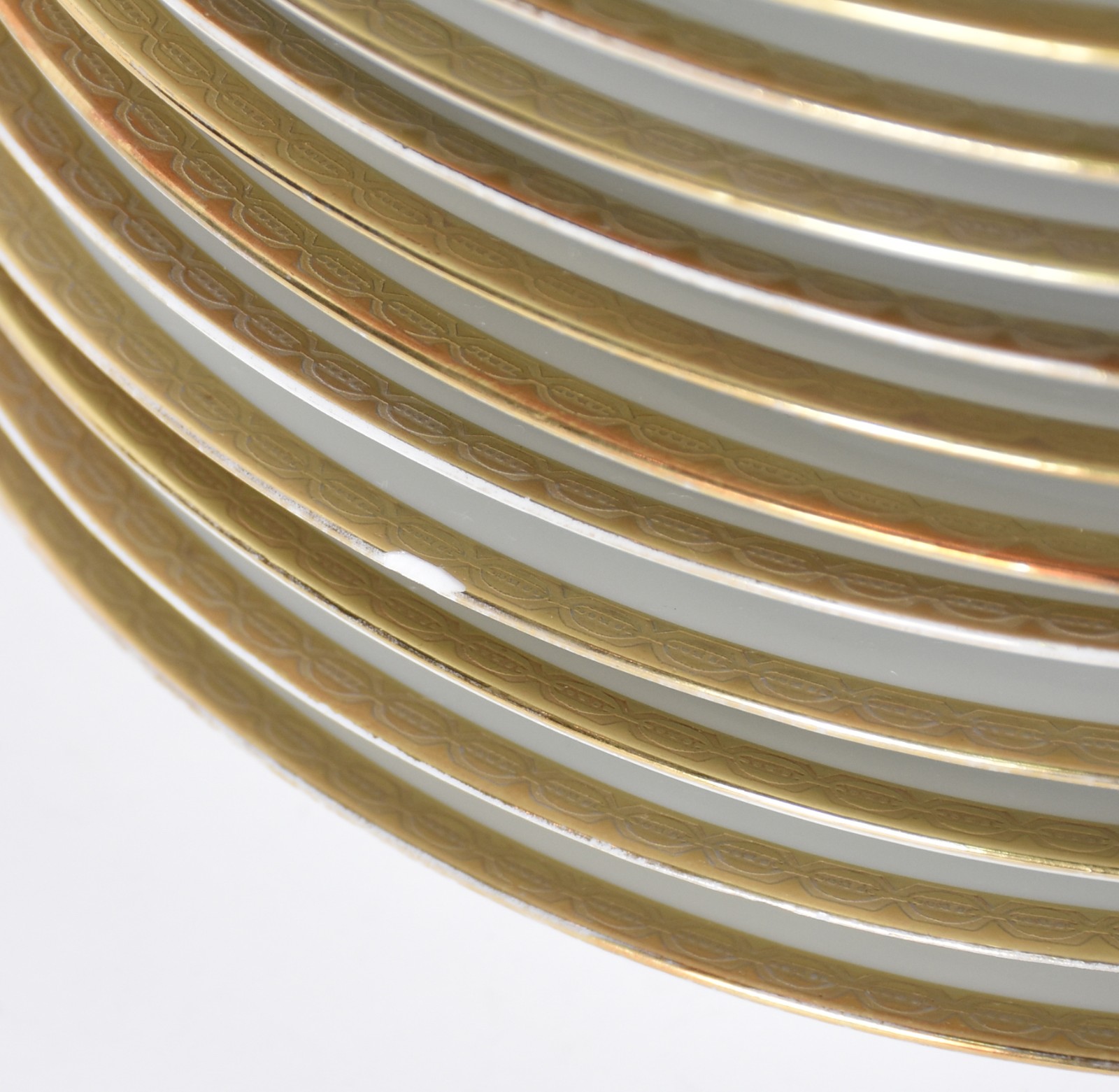Elegante serviço de jantar de porcelana PT Bavaria na cor branca com... - foto 10 de 11