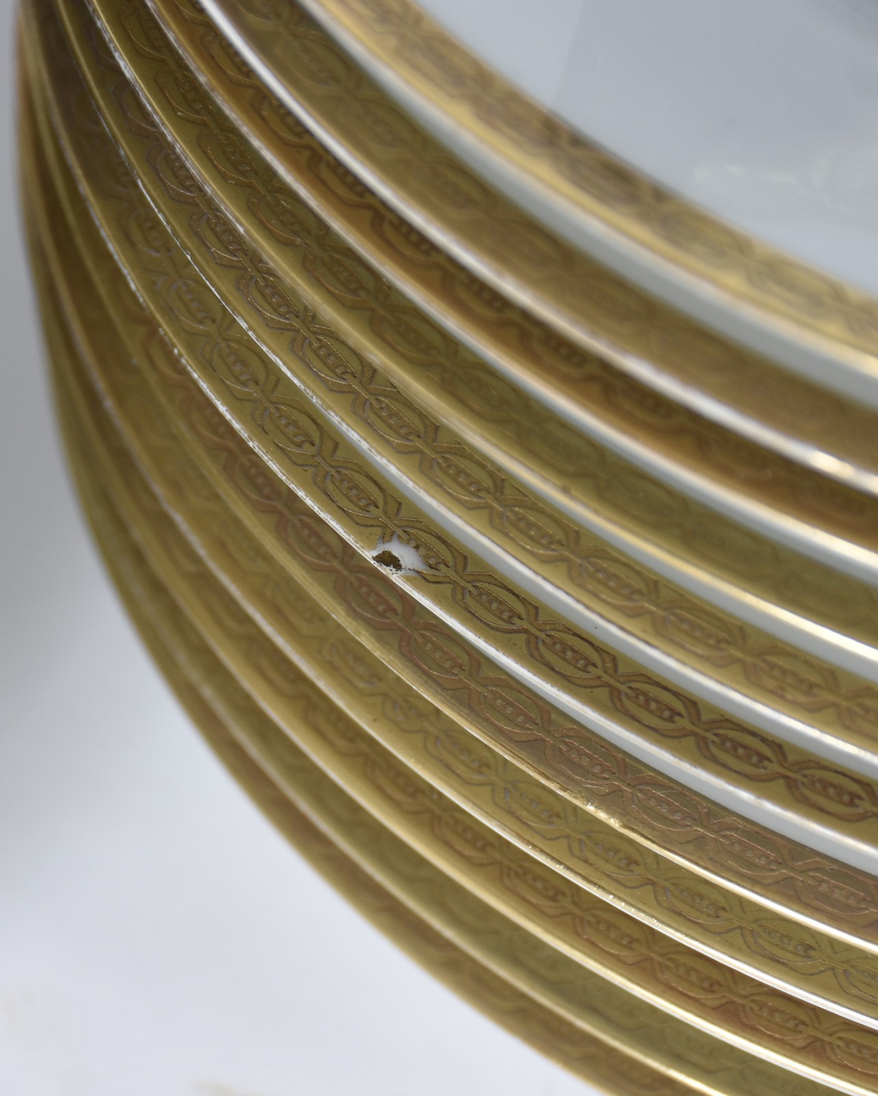 Elegante serviço de jantar de porcelana PT Bavaria na cor branca com... - foto 11 de 11