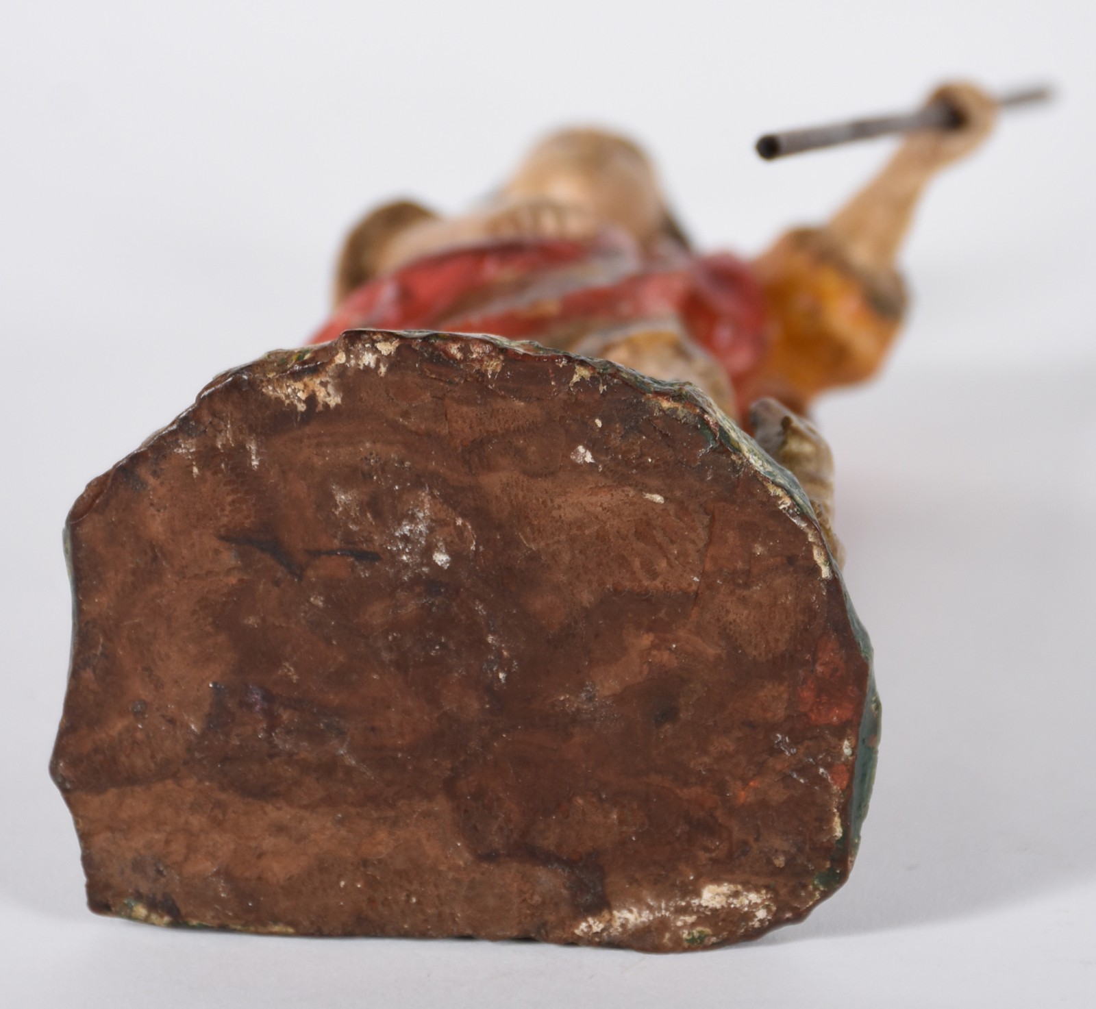 São João Batista - Antiga imagem de madeira policromada, século XVIII. - foto 5 de 6